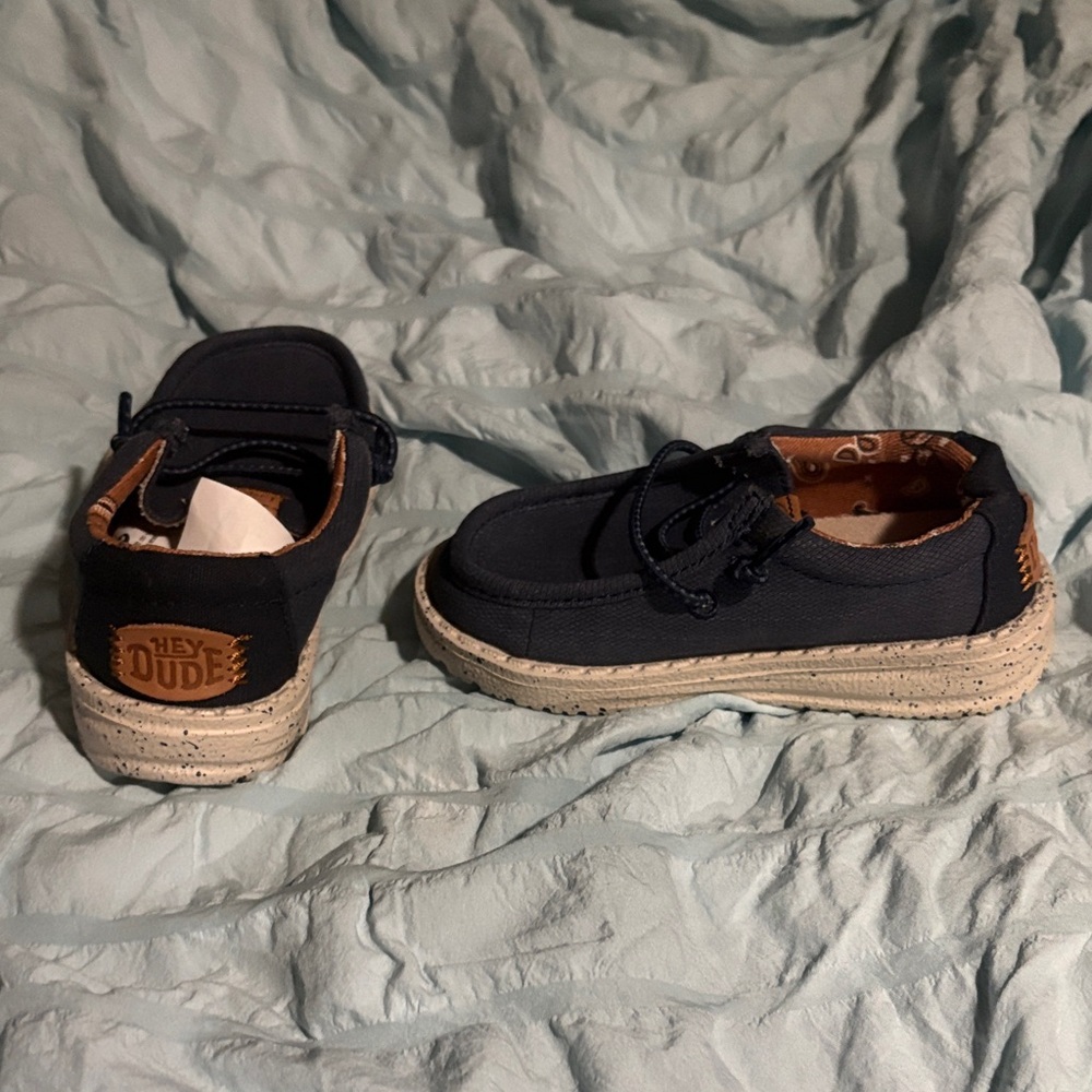 Hey Dude Dark Blue Slip-On Shoes